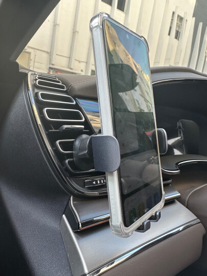 倍思（Baseus）车载手机支架磁吸式 中控仪表台汽车手机支架  苹果小米华为三星手机平板导航抖音通用 气质银 晒单图
