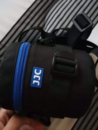 JJC 镜头收纳包 镜头筒袋腰带包内胆保护套 防水 适用于佳能尼康索尼富士适马永诺腾龙长焦 相机配件 DLP-1II 内尺寸：7.5cmx10cm 晒单图
