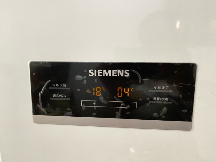 西门子(SIEMENS) 610升 变频风冷无霜双开门对开门家用冰箱 超大容量白色以旧换新(KA92NV02TI) 晒单图