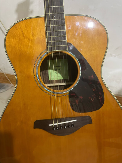 雅马哈（YAMAHA）FG800VN 美国型号 实木单板 初学者民谣吉他41英寸吉它亮光复古色 晒单图