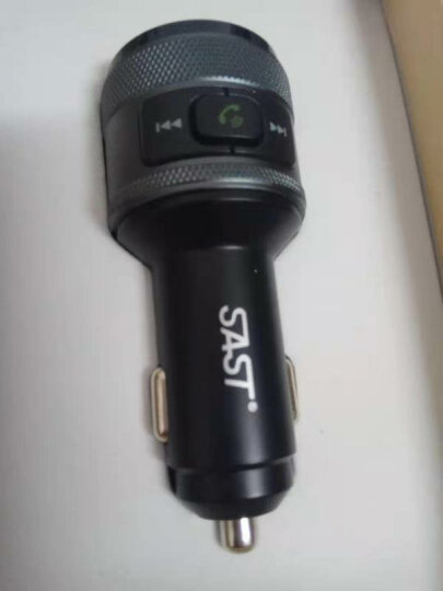 先科（SAST） 车载充电器 车充点烟器 T52灰色 3.4A双USB一拖二 带伸缩数据线 汽车充电器 晒单图