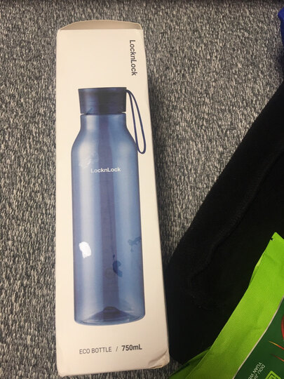 乐扣乐扣(lock&lock)运动塑料水杯学生杯便携随手带杯子两件套HLC644S601(550ml*2)绿色+紫色 晒单图