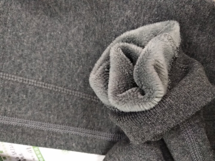 南极人保暖裤男士单件加厚加绒裤含羊毛护膝裤修身打底秋裤冬季棉裤内穿衬裤线裤 藏青 (170/95)L 晒单图