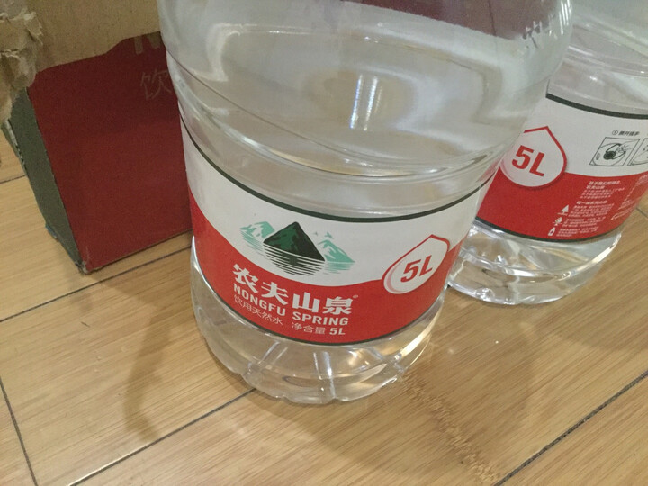 农夫山泉 饮用水 饮用天然水5l*4桶 整箱装 桶装水 晒单图