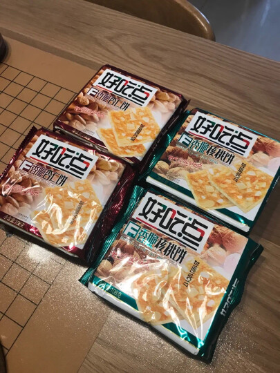 好吃点 香脆杏仁饼108g饼干零食小吃早餐糕点心下午茶食品 晒单图