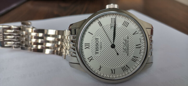 天梭（TISSOT）瑞士手表 力洛克系列腕表 钢带机械男表 T006.407.11.033.00 晒单图