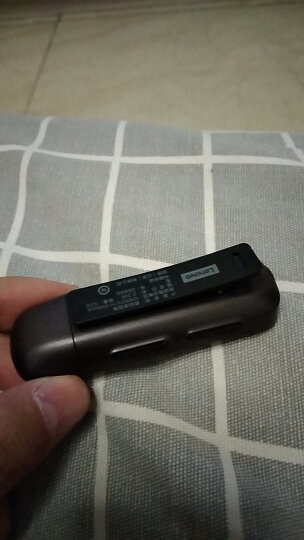 联想（Lenovo）B615 8G 录音笔高清远距降噪 HIFI无损播放 MP3播放器 超薄金属机身 晒单图