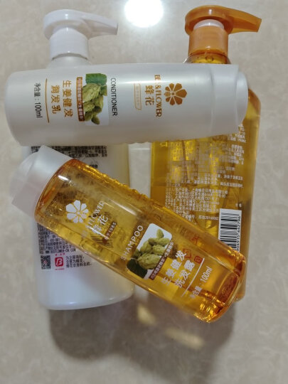 蜂花（BEE&FLOWER）550ml*2+100ml*2蜂花洗护套装 晒单图