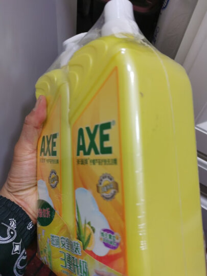 斧头牌（AXE）柠檬护肤洗洁精1.18kg*3瓶家庭装 轻松祛油可洗果蔬维E呵护不伤手 晒单图