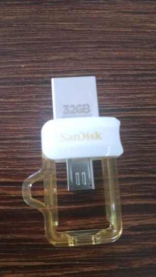 闪迪(SanDisk)32GB  Micro USB3.0 U盘 DD3酷捷 香槟金色 读速150MB/s 安卓手机平板三用 便携APP管理软件 晒单图
