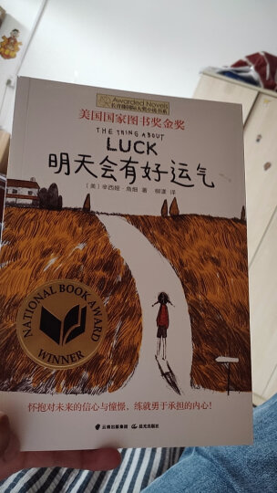 长青藤国际大奖小说 明天会有好运气(美国国家图书奖金奖)乐观、承担等主题三四五六年级中小学课外阅读必读小学生课外书 晒单图