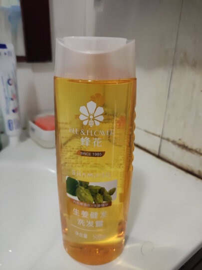 蜂花生姜健发洗护套装啤酒花健发洗发水护发素去油健发男女洗头膏润发乳550mlx2+100mlx2 晒单图
