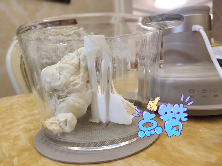 小熊（Bear）绞肉机家用 辅食机婴儿 小型绞馅机 碎肉机 打肉机 蒜蓉机 不锈钢搅肉机 双杯双刀 QSJ-B02X5 晒单图