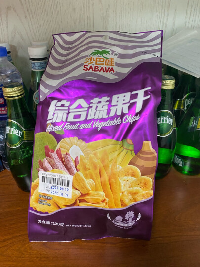 越南进口 沙巴哇（Sabava） 香脆芋头条干 230g/袋（原味）即食蔬菜干 进口休闲零食小吃 晒单图