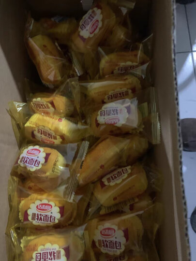达利园法式软面包香橙味600g礼盒装代餐早餐小面包网红食品点心 晒单图