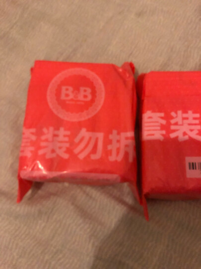 保宁B&B婴幼儿洗衣皂宝宝洗衣皂儿童肥皂尿布皂200g洋槐香*4（共4块） 晒单图