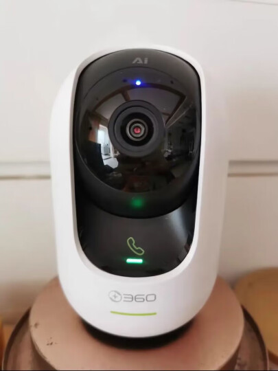 360 智能摄像机 小水滴大众版 网络wifi家用监控摄像头 高清大广角 母婴监控  双向通话哑白 晒单图