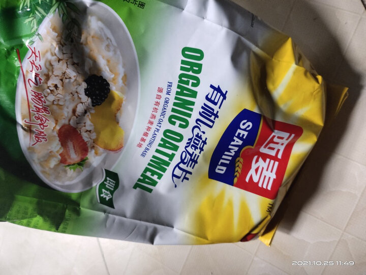 西麦燕麦片 水果麦片代餐干吃零食营养早餐 冷冲烘焙水果500g袋独立包装 晒单图