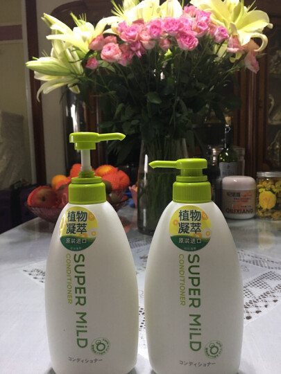 惠润（SUPER MiLD）护发素绿野芳香护发素替换装400ml润发乳保湿护发乳 晒单图