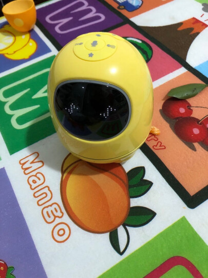 科大讯飞早教机 阿尔法蛋小蛋智能机器人 儿童玩具早教机器人故事机TYS1 黄色 晒单图