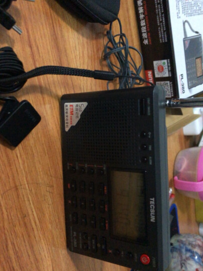德生（Tecsun）PL-380老人半导体 数字显示全波段收音机  校园广播四六级听力高考 考试收音机 （黑色） 晒单图