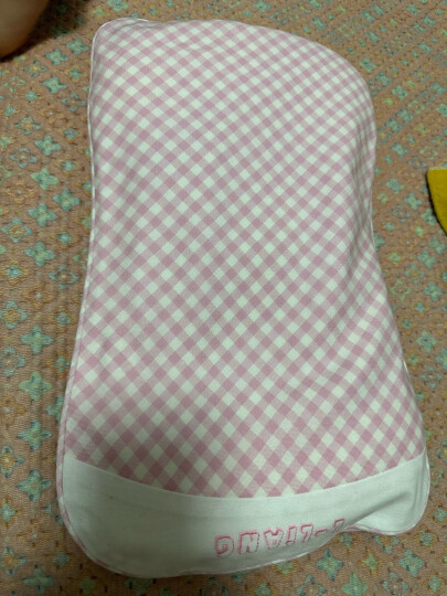 良良（liangliang）婴儿枕头0-1-3岁定型枕新生儿护型儿童学生枕头抑菌防螨专利枕 0-3岁·单车（升级抗菌棉枕套） 晒单图