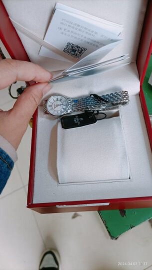 罗西尼（ROSSINI）手表女石英表白盘钢带生日礼物送女友国表商务轻奢小巧防水 6356 晒单图