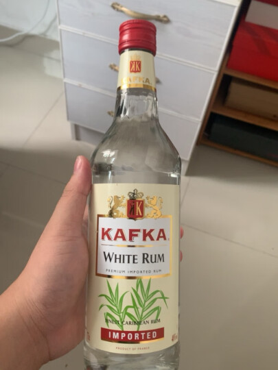 卡夫卡（Kafka）洋酒 白朗姆酒鸡尾酒750ml 晒单图