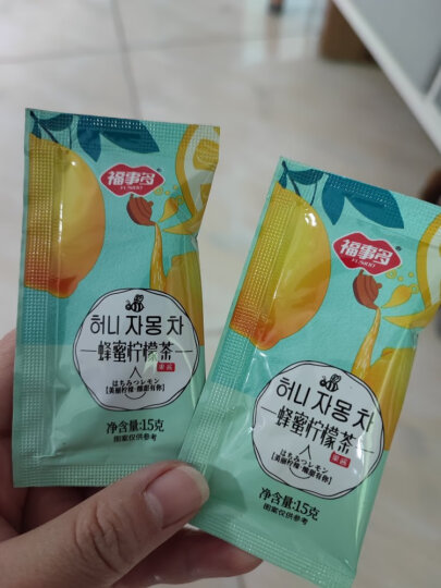 福事多蜂蜜柠檬茶600g 送礼礼品韩国风味蜜炼酱水果茶冲饮品 晒单图