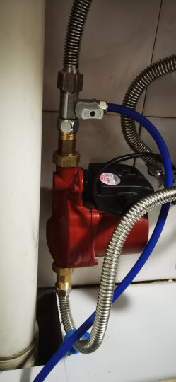 格威特增压泵家用自来水泵加压泵静音冷热水全自动热水器太阳能屏蔽泵可上门安装 20-12+过滤器 晒单图
