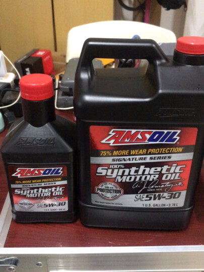 安索（AMSOIL）全合成机油 润滑油 5W-30 SP 3.78L 签名版ASL1G 养车保养 晒单图