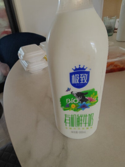 三元 极致 有机全脂鲜牛奶 900ml*1瓶巴氏杀菌低温鲜牛奶龙年 晒单图