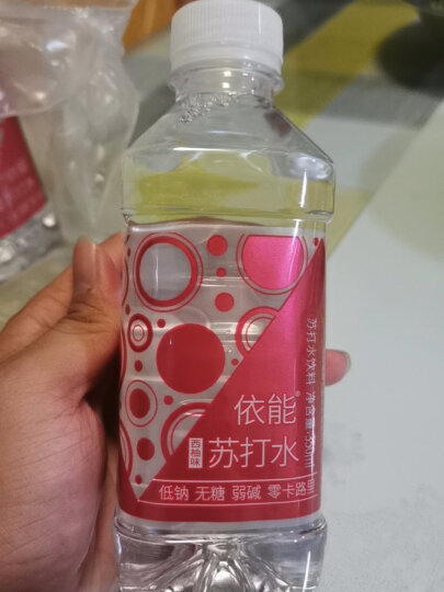 依能 西柚味 无糖无汽弱碱 苏打水饮料 350ml*15瓶 塑膜装 饮用水 晒单图