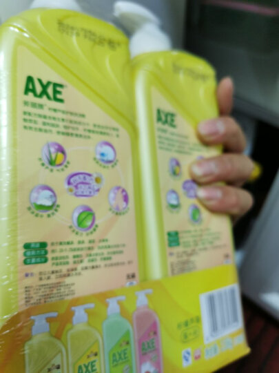 斧头牌（AXE）柠檬护肤洗洁精1.18kg*3瓶家庭装 轻松祛油可洗果蔬维E呵护不伤手 晒单图