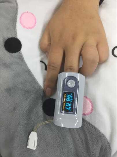 检测仪老人医用级脉博心率心跳监测仪指脉氧