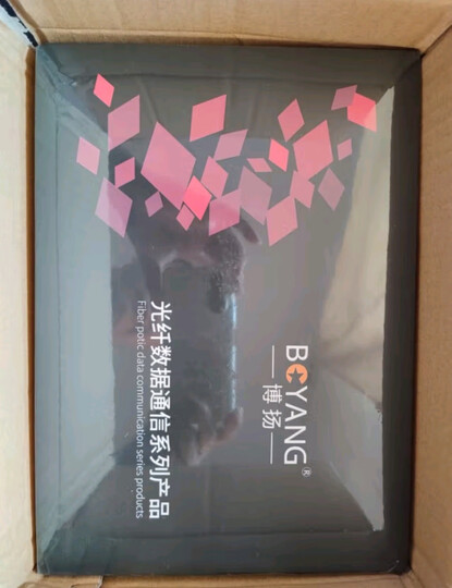 博扬（BOYANG）千兆双纤单模光纤收发器千兆 光电转换器 防雷SC接口 25公里外置电源一台光电收发器BY-WG611S 晒单图