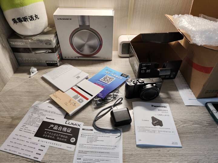 松下(Panasonic)ZS110 1英寸大底数码相机 颜色黑卡片机 10倍光学变焦4K WIFI 黑色 晒单图