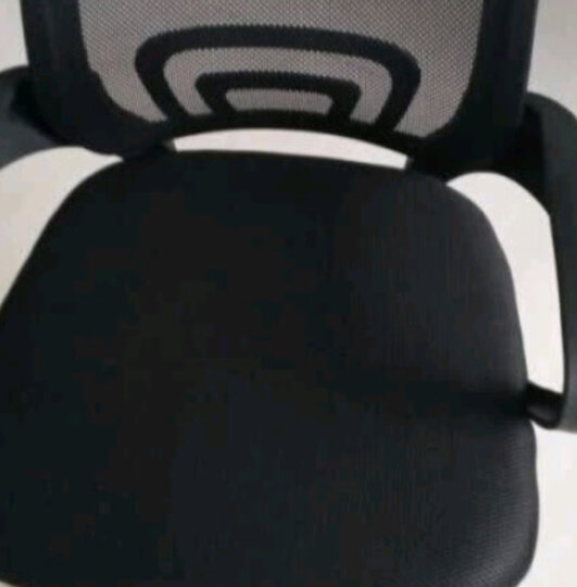 欧奥森办公椅电脑椅椅子家用网椅升降旋转会议椅透气老板学习培训靠背椅人体工学书桌职员弓形宿舍凳子座椅 104橙黑色弓形 晒单图
