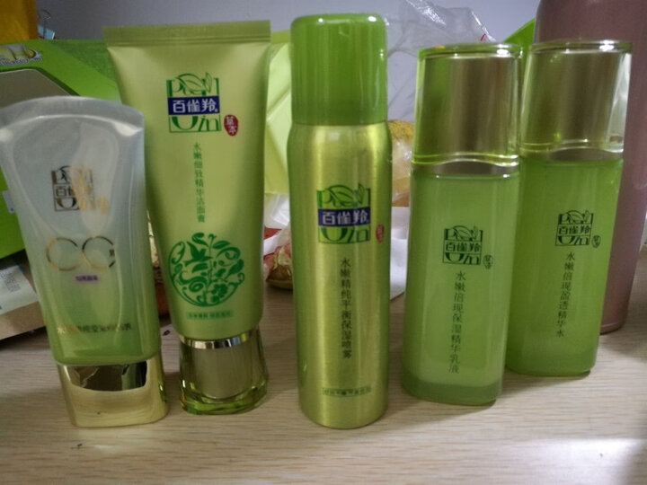 百雀羚 水嫩精纯明星美肌水100ml+水嫩精纯肌底精华液30ml赠旅行3件套(补充水份,滋肌润颜) 晒单图