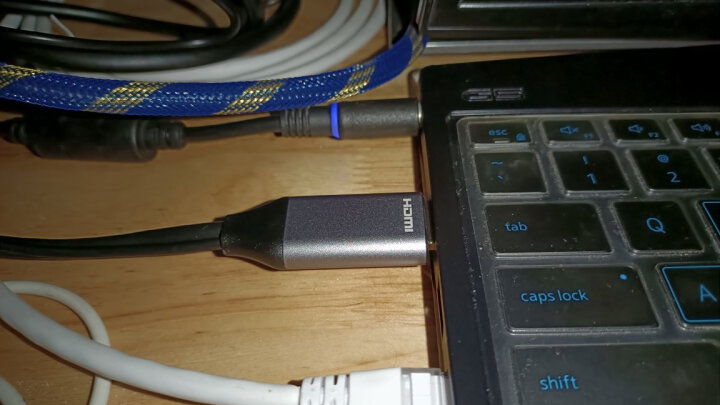 毕亚兹 VGA转HDMI母头转换器带音频 高清视频转接头 模拟转高清 电脑笔记本连接电视显示器投影仪线 ZH53 晒单图