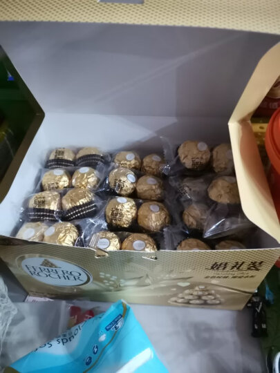 费列罗（FERRERO）榛果威化糖果巧克力制品 喜糖女神节礼物8粒心形装100g金榜推荐 晒单图