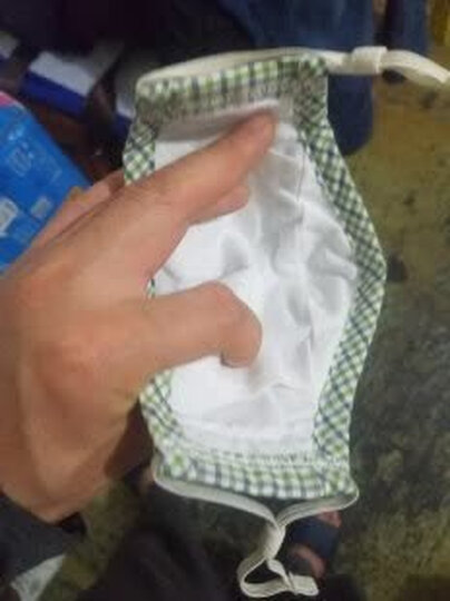 绿之源 绿呼吸防雾霾口罩 男女可带防pm2.5颗粒物粉尘雾霾活性炭防甲醛异味尾气全棉可洗耳戴折叠式 晒单图