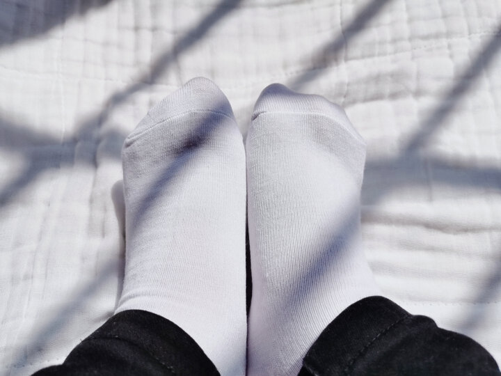 南极人10双袜子男士袜子短袜纯黑棉袜透气吸汗船袜隐形袜低帮浅口短筒袜 晒单图