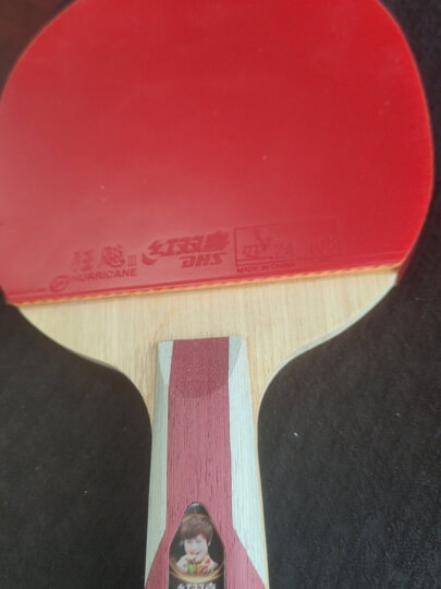 红双喜DHS E-E2F2乒乓拍套装双面反胶直拍/横拍各一块健身组合型（附带拍套） 晒单图
