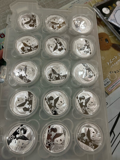 上海集藏 中国金币2016年熊猫金银纪念币  30克熊猫银币 中国金币封装币 晒单图