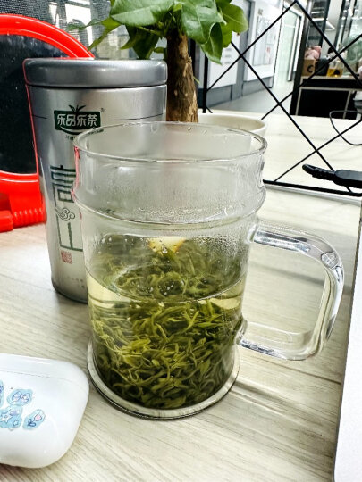 乐品乐茶茶叶明前特级高山绿茶黄山云雾茶浓香耐泡型春茶 礼盒装 特级4罐高山绿茶【黄山】共500g 晒单图