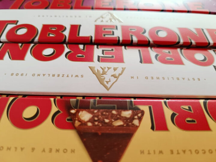 三角（Toblerone）瑞士牛奶巧克力含蜂蜜及巴旦木糖100g 休闲零食生日礼物女 晒单图