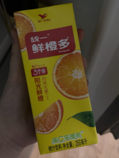 统一 鲜橙多 250ml*24盒/箱 整箱装 橙汁饮料 （新老包装随机发货） 晒单图