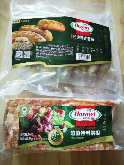 荷美尔（Hormel）经典香煎培根120g/袋*5 冷冻食品 培根片 早餐火锅烧烤食材 晒单图