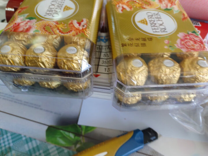 费列罗（FERRERO）榛果威化巧克力制品32粒400g 礼盒装喜糖零食伴手礼母亲节送礼 晒单图